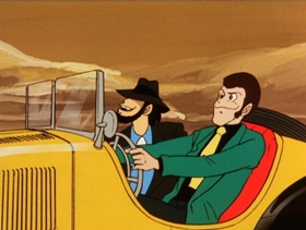 Screenshots from the 1971 TMS Entertainment cartoon One Chance to Breakout