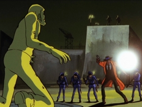 Screenshots from the 1971 TMS Entertainment cartoon One Chance to Breakout