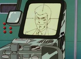 Screenshots from the 1971 TMS Entertainment cartoon The Coming of Goemon the Thirteenth