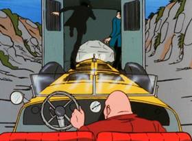 Screenshots from the 1971 TMS Entertainment cartoon Rainy Afternoons are Dangerous!