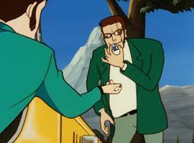 Screenshots from the 1971 TMS Entertainment cartoon Rainy Afternoons are Dangerous!