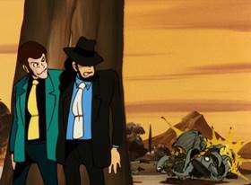 Screenshots from the 1971 TMS Entertainment cartoon Rainy Afternoons are Dangerous!