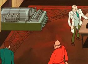 Screenshots from the 1971 TMS Entertainment cartoon Rainy Afternoons are Dangerous!