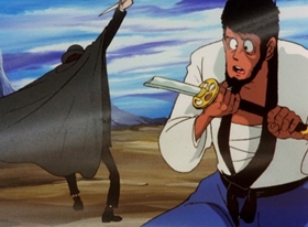 Screenshots from the 1971 TMS Entertainment cartoon A Wolf Calls a Wolf