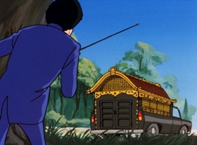 Screenshots from the 1971 TMS Entertainment cartoon The Gang’s-All-Here Playing Card Strategy