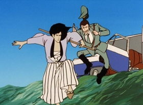 Screenshots from the 1971 TMS Entertainment cartoon The Gang’s-All-Here Playing Card Strategy