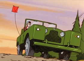 Screenshots from the 1971 TMS Entertainment cartoon The Gang’s-All-Here Playing Card Strategy