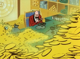 Screenshots from the 1971 TMS Entertainment cartoon The Gang’s-All-Here Playing Card Strategy