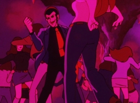 Screenshots from the 1971 TMS Entertainment cartoon Killer Sings the Blues
