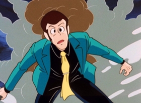 Screenshots from the 1971 TMS Entertainment cartoon Hunt Down the Counterfeiter