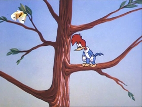 Screenshots from the 1971 Walter Lantz cartoon Kitty From the City