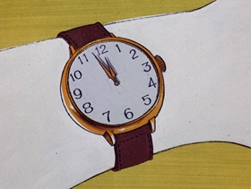 Screenshots from the 1971 DePatie Freleng cartoon Pink Blue Plate