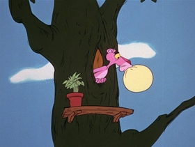 Screenshots from the 1971 DePatie Freleng cartoon Pink Tuba-Dore