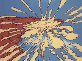 Screenshots from the 1971 DePatie Freleng cartoon Pink Tuba-Dore