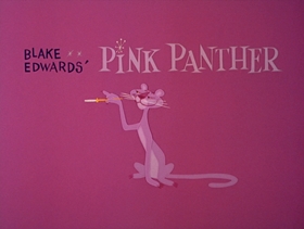 Screenshots from the 1971 DePatie Freleng cartoon Gong with the Pink