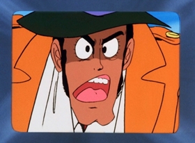 Screenshots from the 1972 TMS Entertainment cartoon When the Seventh Bridge Falls