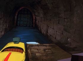 Screenshots from the 1972 TMS Entertainment cartoon When the Seventh Bridge Falls