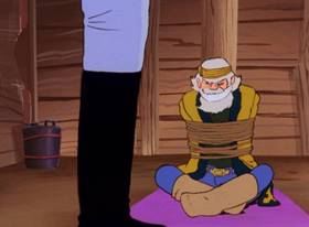 Screenshots from the 1972 TMS Entertainment cartoon Who Had the Last Laugh