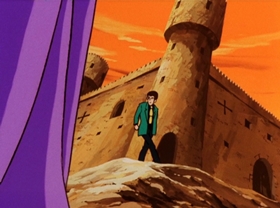 Screenshots from the 1972 TMS Entertainment cartoon Beware the Time Machine!