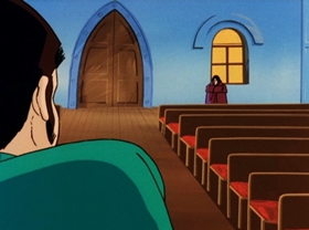 Screenshots from the 1972 TMS Entertainment cartoon Beware the Time Machine!