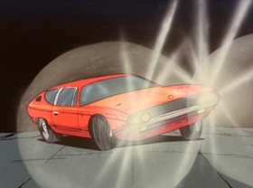 Screenshots from the 1972 TMS Entertainment cartoon Beware the Time Machine!
