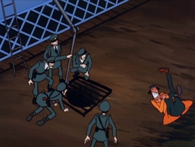 Screenshots from the 1972 TMS Entertainment cartoon Let