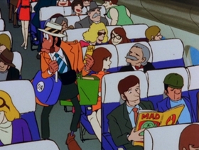 Screenshots from the 1972 TMS Entertainment cartoon Let