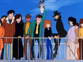 Screenshots from the 1972 TMS Entertainment cartoon Let