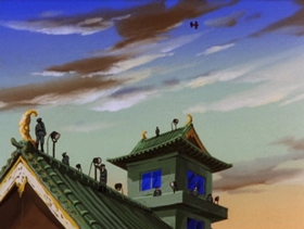 Screenshots from the 1972 TMS Entertainment cartoon Let