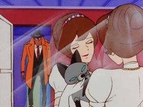 Screenshots from the 1972 TMS Entertainment cartoon The Emerald