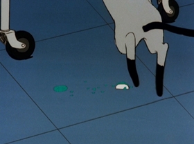 Screenshots from the 1972 TMS Entertainment cartoon The Emerald