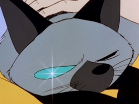 Screenshots from the 1972 TMS Entertainment cartoon The Emerald