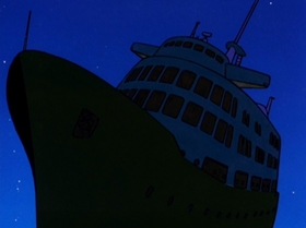 Screenshots from the 1972 TMS Entertainment cartoon The Emerald