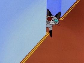 Screenshots from the 1972 TMS Entertainment cartoon The Emerald