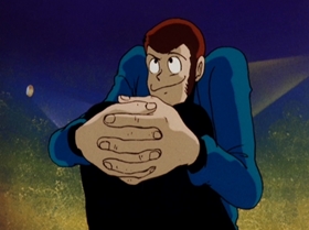 Screenshots from the 1972 TMS Entertainment cartoon The Emerald