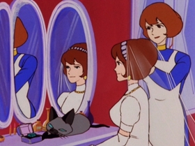 Screenshots from the 1972 TMS Entertainment cartoon The Emerald