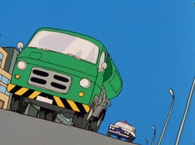 Screenshots from the 1972 TMS Entertainment cartoon Operation Jewel Snatch