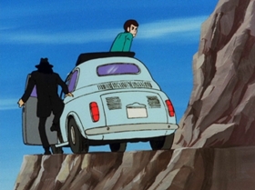 Screenshots from the 1972 TMS Entertainment cartoon Operation Jewel Snatch