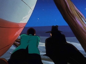 Screenshots from the 1972 TMS Entertainment cartoon Operation Jewel Snatch