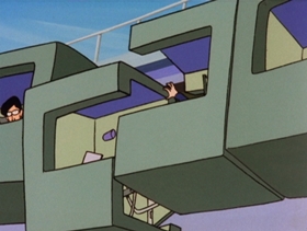 Screenshots from the 1972 TMS Entertainment cartoon Keep an Eye on the Beauty Contest