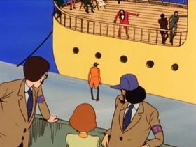 Screenshots from the 1972 TMS Entertainment cartoon Keep an Eye on the Beauty Contest