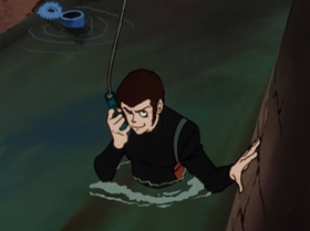 Screenshots from the 1972 TMS Entertainment cartoon Which of the Third Generation Will Win!