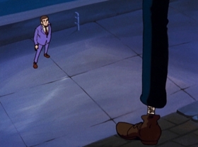 Screenshots from the 1972 TMS Entertainment cartoon Which of the Third Generation Will Win!