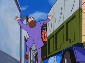 Screenshots from the 1972 TMS Entertainment cartoon Which of the Third Generation Will Win!