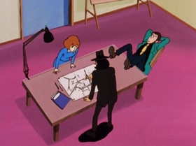 Screenshots from the 1972 TMS Entertainment cartoon Which of the Third Generation Will Win!