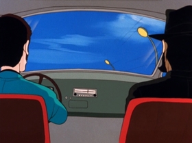 Screenshots from the 1972 TMS Entertainment cartoon Which of the Third Generation Will Win!