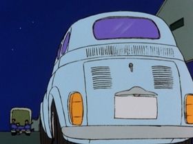 Screenshots from the 1972 TMS Entertainment cartoon Which of the Third Generation Will Win!