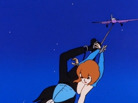 Screenshots from the 1972 TMS Entertainment cartoon Which of the Third Generation Will Win!