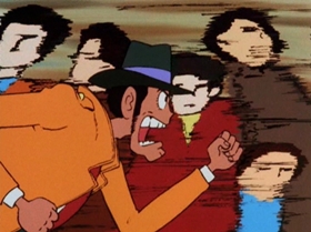 Screenshots from the 1972 TMS Entertainment cartoon Which of the Third Generation Will Win!