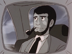 Screenshots from the 1972 TMS Entertainment cartoon Which of the Third Generation Will Win!